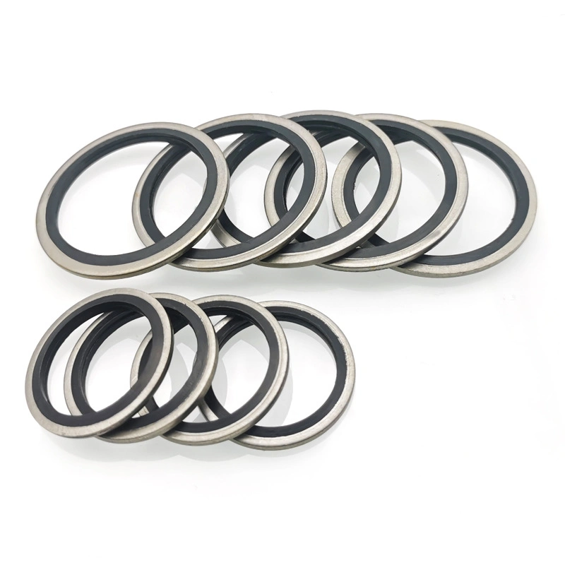 Chinese Suppliers Rubber EPDM NBR Customized Stainless Steel Metal Screw Dowty Bonded Seals Bonded Seal Washer